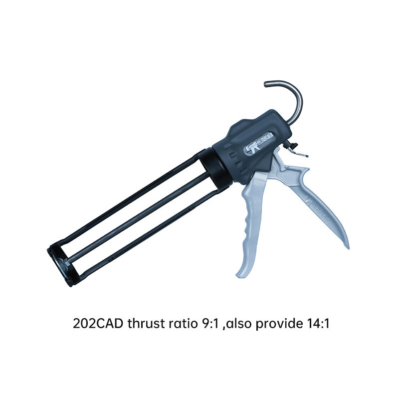 How does the caulking gun redefine the efficiency and quality of sealing applications through ergonomics and precise control?