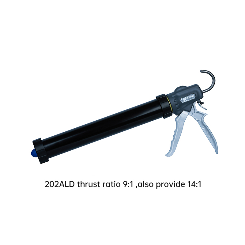 How to optimize the structure of a sealant tool (caulking gun) to prevent colloid backflow when processing sausage-shaped glue?